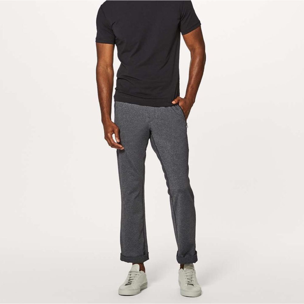 lululemon athletica Men's Heather Charcoal Jogger Pants